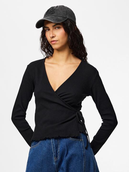 Immagine prodotto Pieces Pckitte Ls V-Neck Wrap Top Jrs Noos Bc (M)