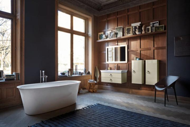 Produktbild Duravit White Tulip Halbhochschrank, Breite 400 x Tiefe 240mm, 1 Tür Anschlag rechts mit Griff, WT1