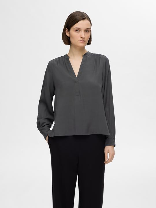 Actual product image Selected Slfmaddi Ls V-Neck Top Noos (42)