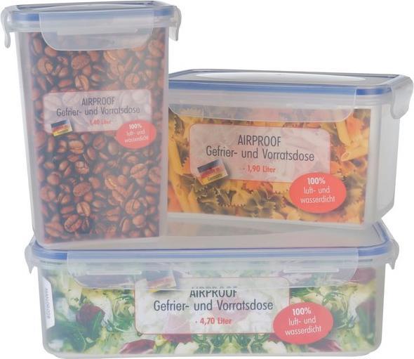 Produktbild Axentia Gefrierdose, 21,5x13,5x11,5cm, 2 Liter (2 l)