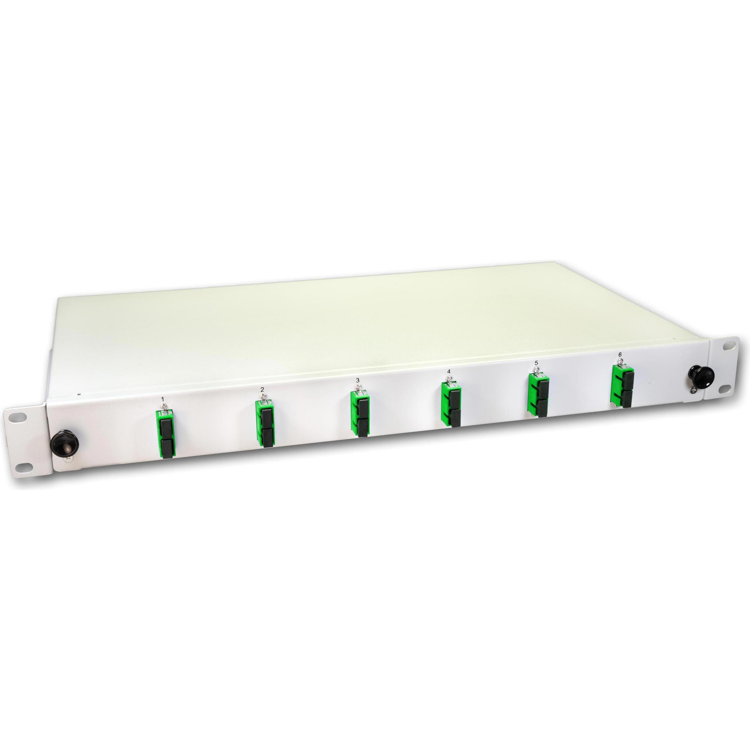 Wirewin Spleissbox 12 Fasern, 6x DSC/APC SM, 9/125µm OS2 Pigtail (Spleissbox), Netzwerk Zubehör