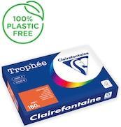Actual product image Clairefontaine Copy paper Trophee A3 160g/sqm PU=250 sheets intense orange (160 g/m², 250 x, A3)
