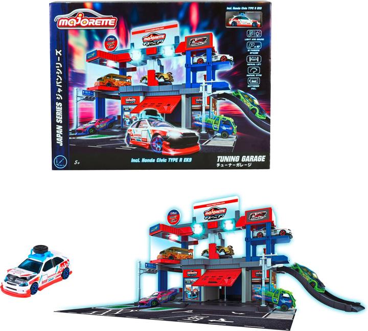 Actual product image Majorette Japan Series Tuning Garage