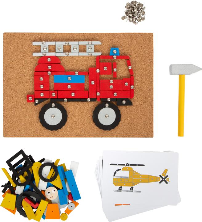 Image du produit small foot Jeu de maillet Véhicules de la ville