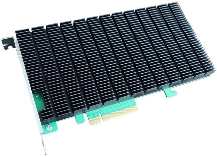 Actual product image HighPoint Host Bus Adapter Rocket 1204 PCI-Ex8v3 - 4x M.2 NVMe