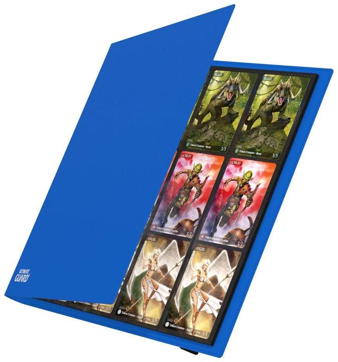 Produktbild Ultimate Guard UGD010349 - Flexxfolio 480 – 24-Pocket (Quadrow) Kartenmappe, blau