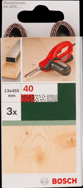 Produktbild Bosch Zubehör Schleifband-Set (40)