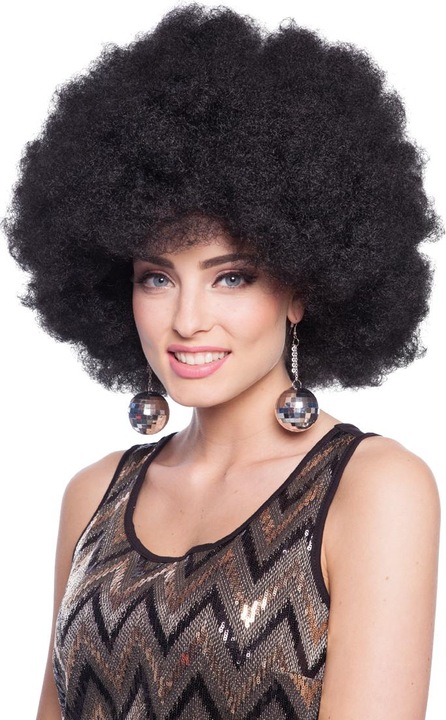 Produktbild Folat Schwarz Afro Perücke XL
