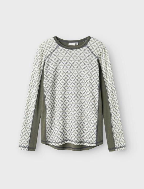 Immagine prodotto Name it Top in lana merino con maniche lunghe (122, 128)