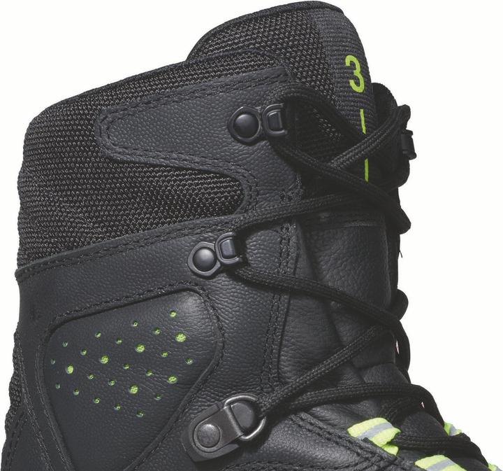 Actual product image Uvex 3 boots S3 68753 black, yellow width 12 size 36 (S3, 36)