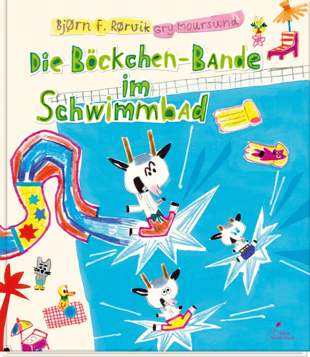 Produktbild Die Böckchen-Bande im Schwimmbad (Deutsch, Bjørn F. Rørvik, 2017)