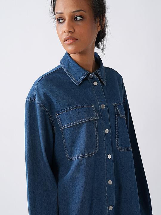 Produktbild Someday Jeansbluse ZADDISON (38)