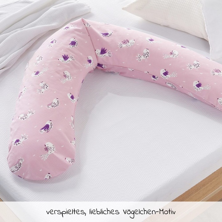Produktbild Theraline Stillkissen "Das Komfort" mit Microperlenfüllung inkl. Bezug 180 cm (34 cm)