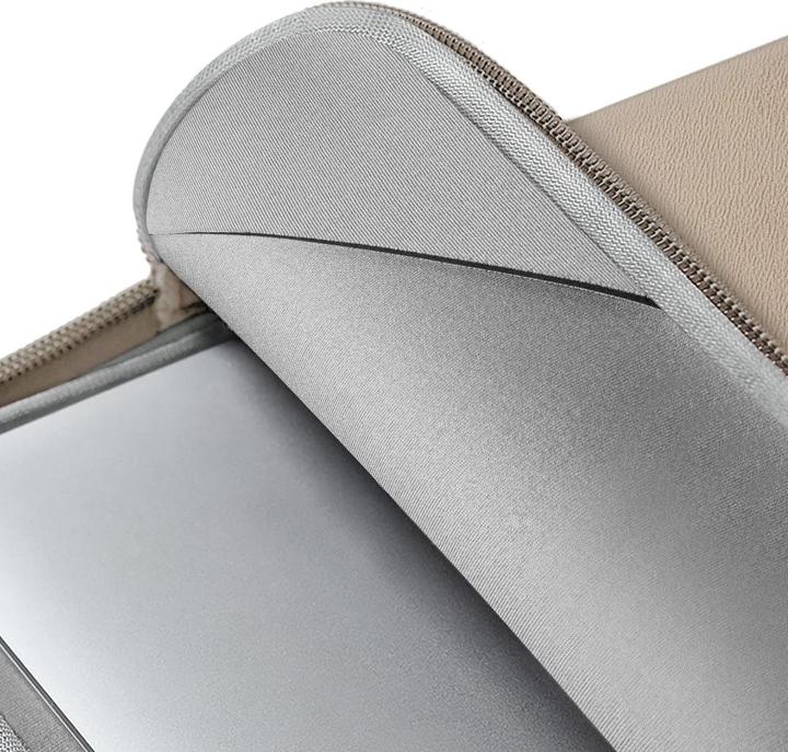 Image du produit Uniq neoprene laptop sleeve 14" Cyprus Water-Resistant Nude Brown (14")