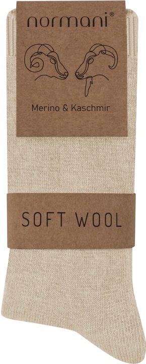 Produktbild Normani 3 Socken aus Cashmere und Merinowolle mit Komfortbund (3er Pack, 35 - 38)