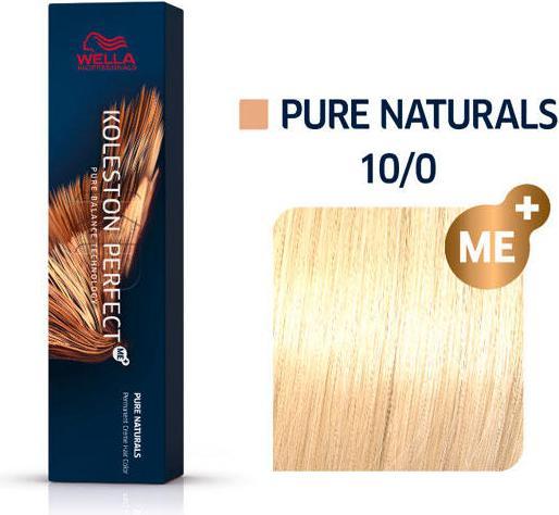 Produktbild Wella Koleston Pure Naturals (10/0 hell-lichtblond)