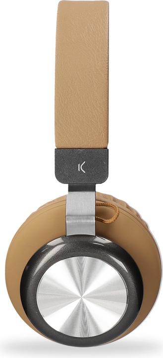 Actual product image KSIX Retro2 Stereo Earphones Brown (6 h, Wireless)