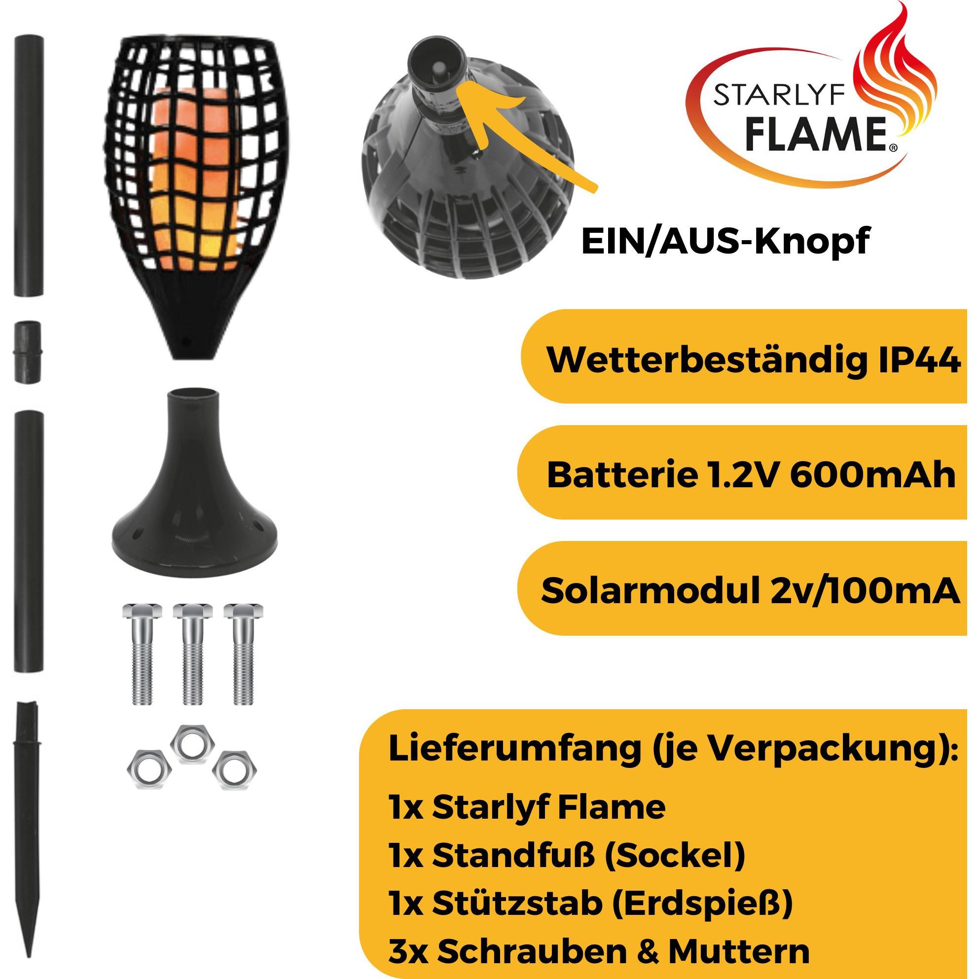Thumbnail - Starlyf, Gartenbeleuchtung, Flame (IP44)