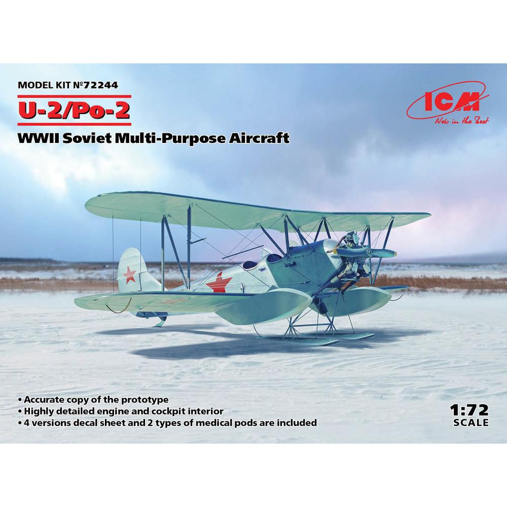 ICM U-2/Po-2, WWII Soviet Multi-Purpose Aircraft