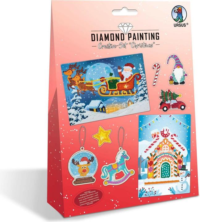 Ursus Diamond Painting Kerstmis Knutselset