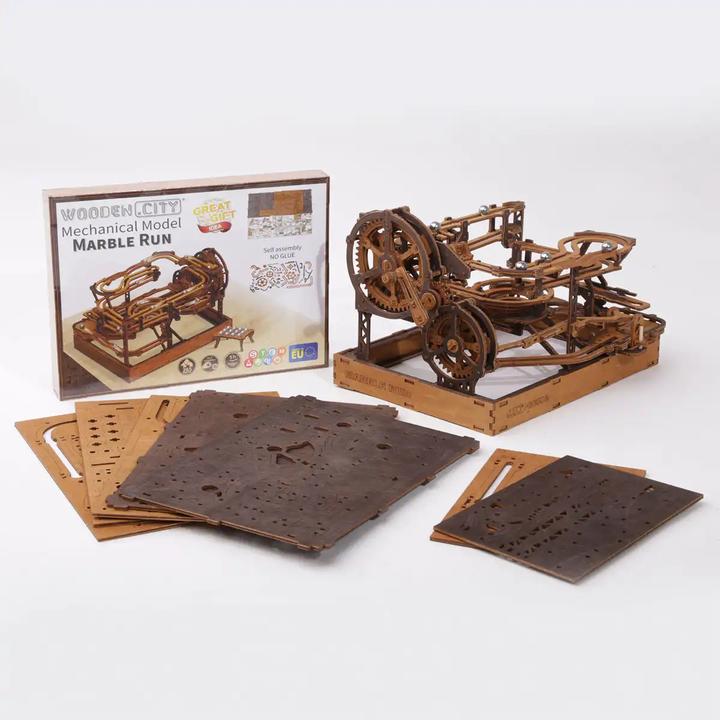 Actual product image WoodenCity Holzmodel 3D Marble Run