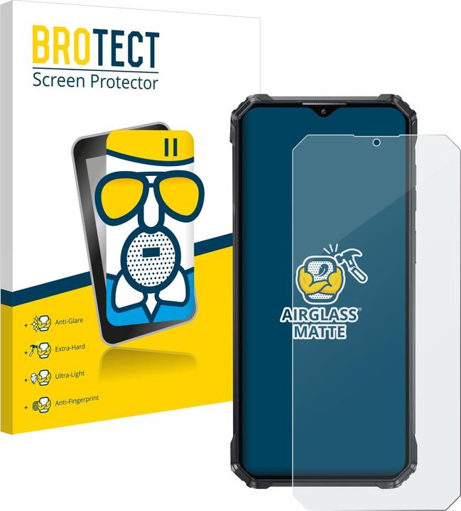 Produktbild BROTECT AirGlass Panzerglasfolie Matt (1 Stück, Oukitel C36)