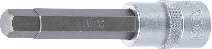 Image du produit BGS Douille à embouts longueur 100 mm 12,5 mm (1/2") six pans intérieurs 11 mm (12,5 mm)