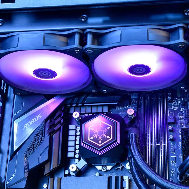 Produktbild Silverstone Permafrost PF240-ARGB V2, Komplett-Wasserkühlung