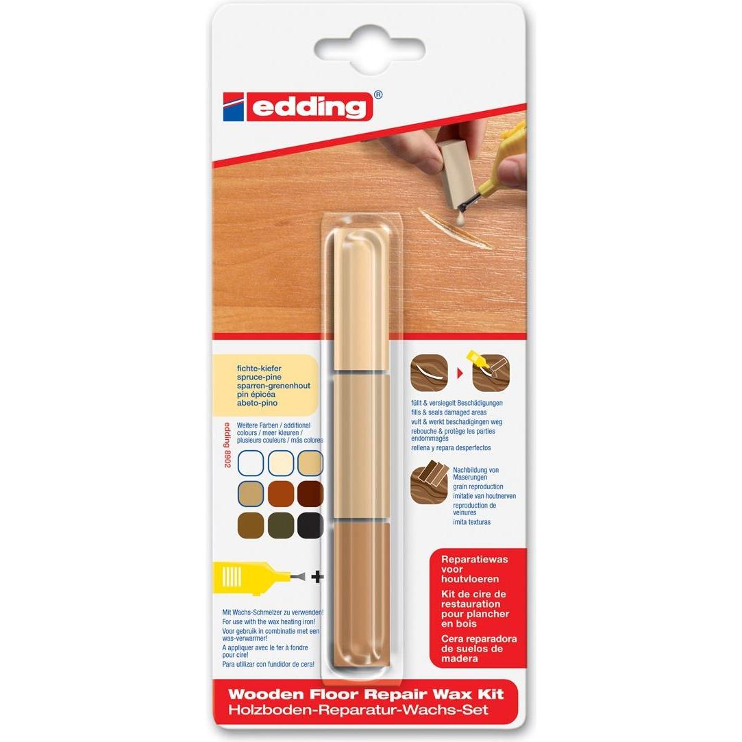 Edding, Marker, Reparaturwachsset (Fichte, 1 x)