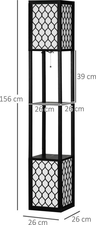 Produktbild Homcom Stehleuchte mit E27 Sockel (E27)