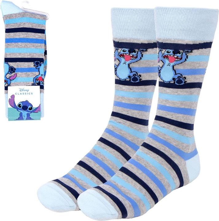 Cerdá Lilo & Stitch sokken Stitch Klimmen 36-43 (Een eenheid per verpakking, 36 - 43)