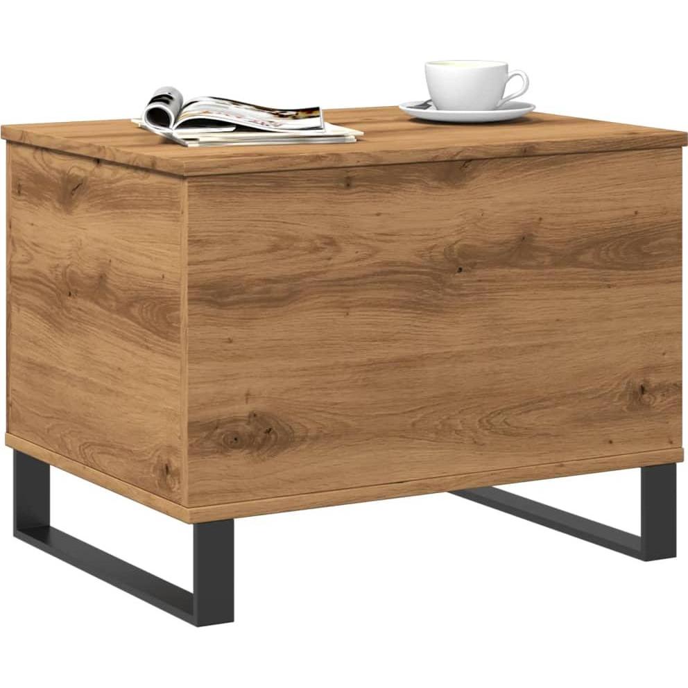 VidaXL, Couchtisch + Beistelltisch, Couchtisch Beistelltisch Kaffeetisch Sofatisch Teetisch Artisan-Eiche