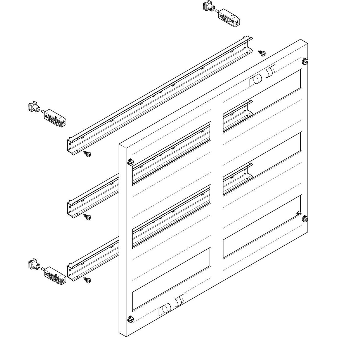 ABN, Verteilerschrank Zubehör, MF2320