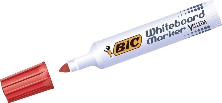Produktbild Bic Whiteboard-Marker Velleda 1701 ECOlutions, rot (Rot, 1.90 mm, 1 x)