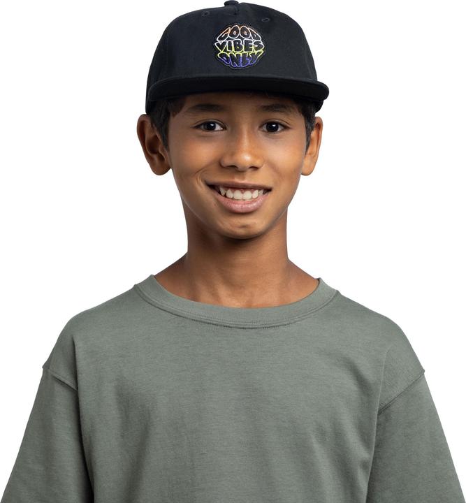 Produktbild Buff Jr. Snapback Cap Solid Black (One Size)