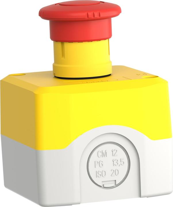 Actual product image Schneider Electric Emergency Off Switch Button 600vac 10a Xalb Sp