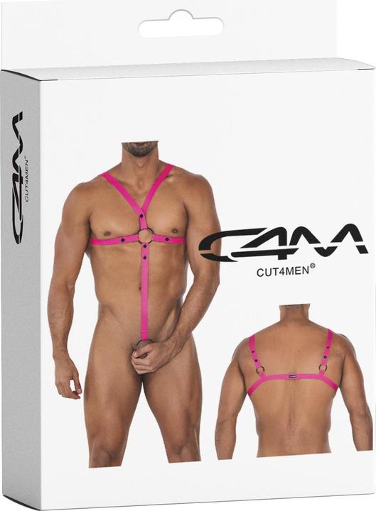 Productafbeelding Cut4men Body Harness in pink (Eén maat voor iedereen)