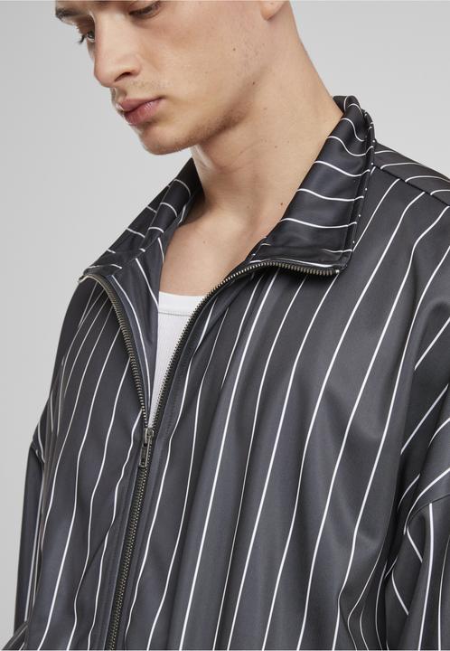 Actual product image Urban Classics Pinstripe Trackjacket black/white L (L)