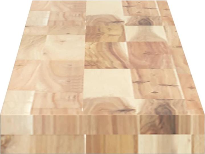 Productafbeelding VidaXL Acacia zwevende plank Onbehandeld (120 x 20 x 4 cm)