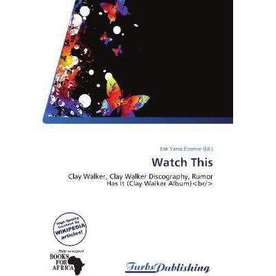 Watch This, Fachbücher von Erik Yama Étienne