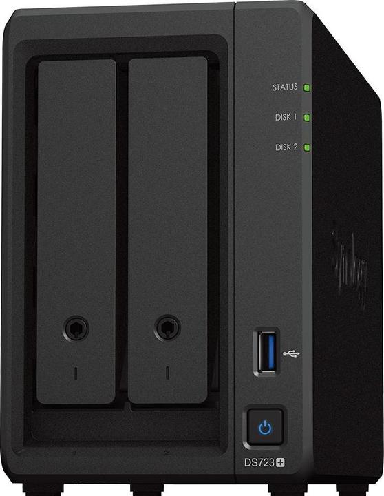 Synology DS723+ (2 x 12 TB, Synology HAT 53xx)