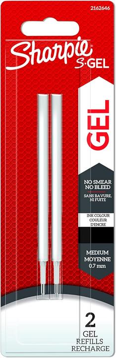 Actual product image Sharpie Gel pen refills S-Gel 2er (2 Piece, Black, 0.50 mm)