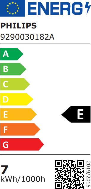Label énergétique Philips WFB 60W G95 E27 927-65 CL 1PF/6 (E27, 806 lm, 1 x)