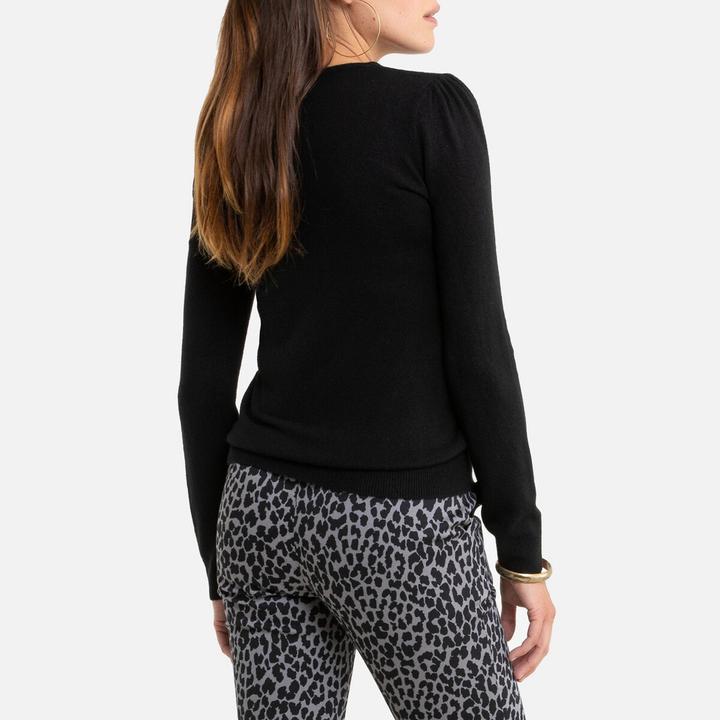 Produktbild Anne Weyburn Pullover mit rundem Ausschnitt (40)
