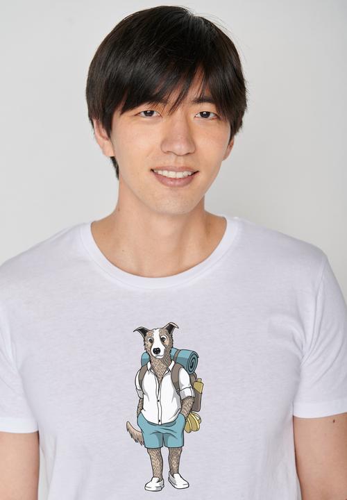Produktbild Greenbomb Animal Dog Traveller Guide T-Shirt (M)