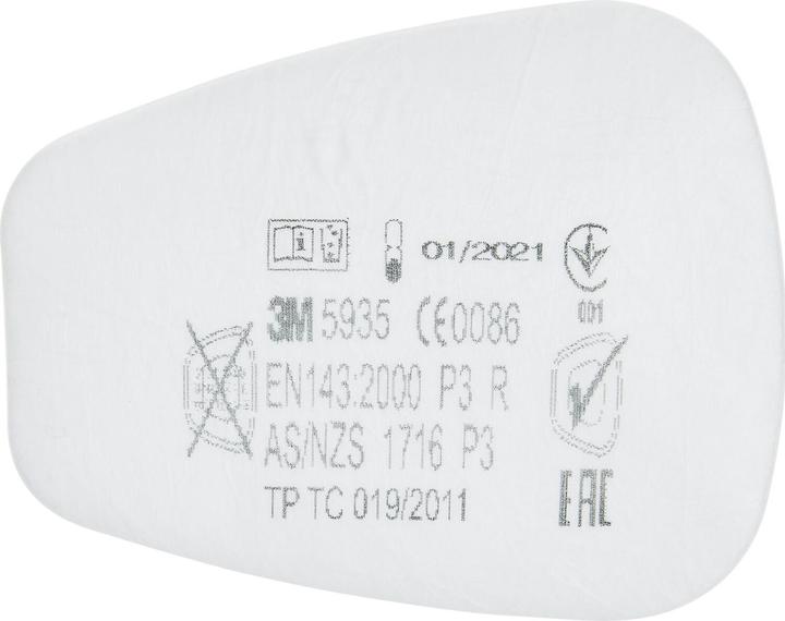 Productafbeelding 3M Deeltjesfilter voor serie 6000 en 6500 (Vervangend ademhalingsfilter)