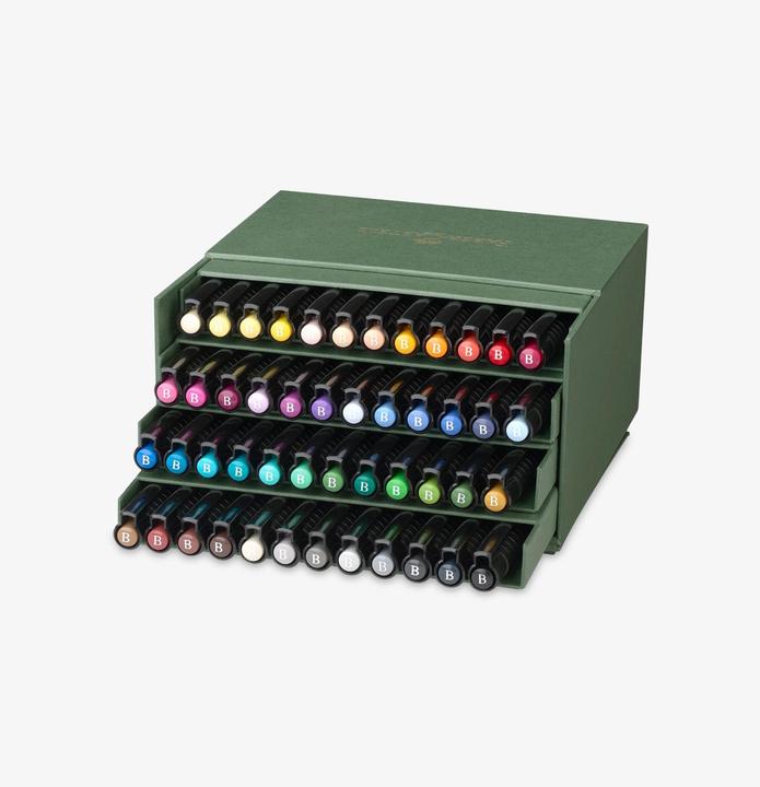 Actual product image Faber-Castell Ink Drawer Pitt Artist Pen (48 x)