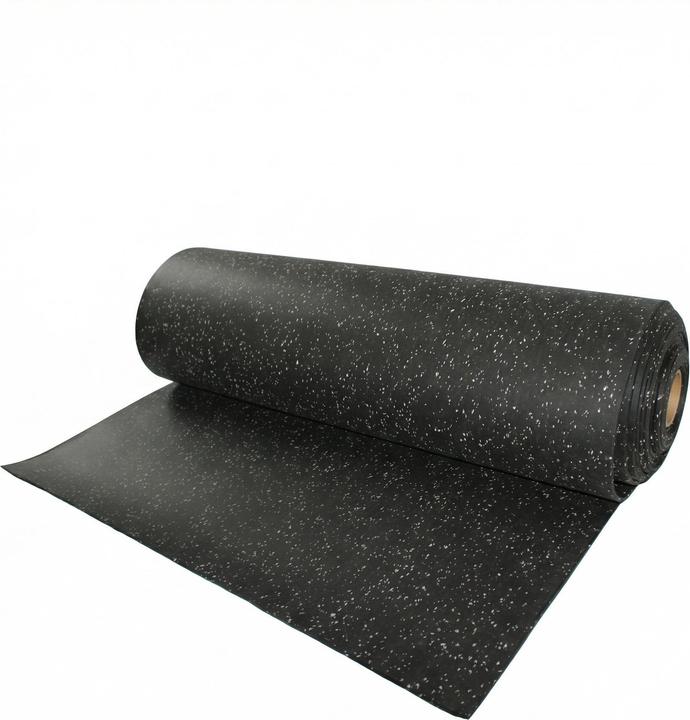 Gladiatorfit Gummiboden für Sporthallen auf Rollen 10x1m x 6mm (0.60 cm)