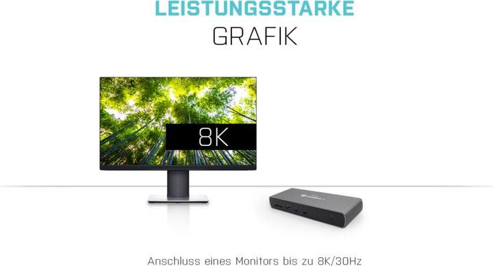 Produktbild i-tec Tb4dualdockpd (Thunderbolt, 10 Ports)