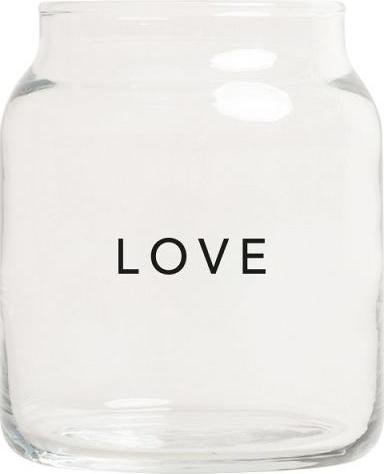 Immagine prodotto Eulenschnitt Vase aus Glas klein Love